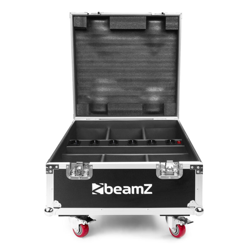 BeamZ Professional FCBP6 Flight Case for 6x WBP612IP with Charging