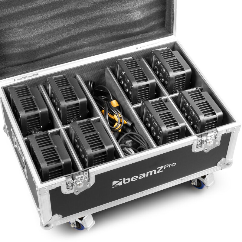 BeamZ FL72 Flightcase for 8pcs Starcolor72 Wash Lights