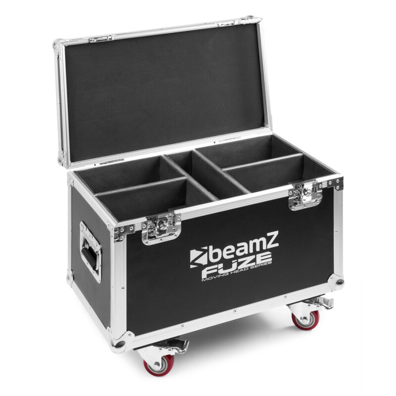 BeamZ FCFZ42 Flight Case for 4 pieces Fuze 2812/712/1910 Series