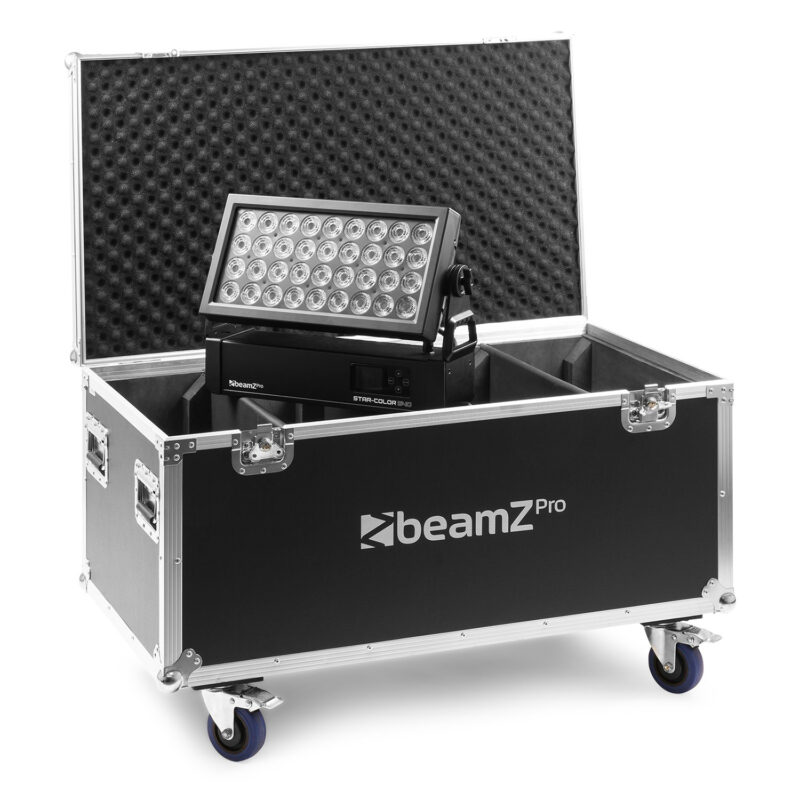 BeamZ Pro FLC5404 Lighting Flight Case for 4x Star Color 540 Lights