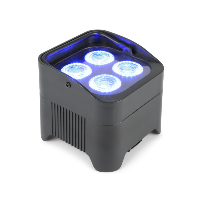 8x BeamZ BBP94 Wireless Battery Powered Par Uplighters & Charging Case