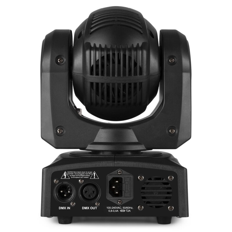 BeamZ Panther 60R Moving Head Beam with LED Light Ring – 60W