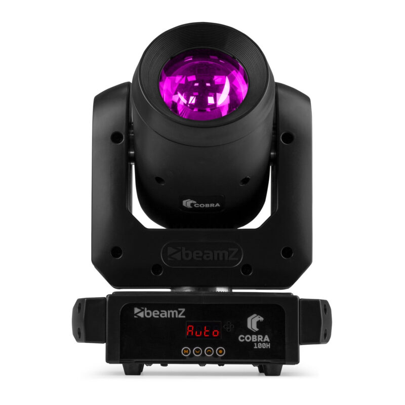 BeamZ Cobra 100H Moving Head Beam with Prism – 100W