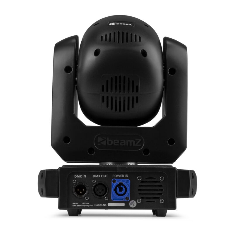 BeamZ Cobra 160 100W Moving Head Spot with 6x 10W B-Eye
