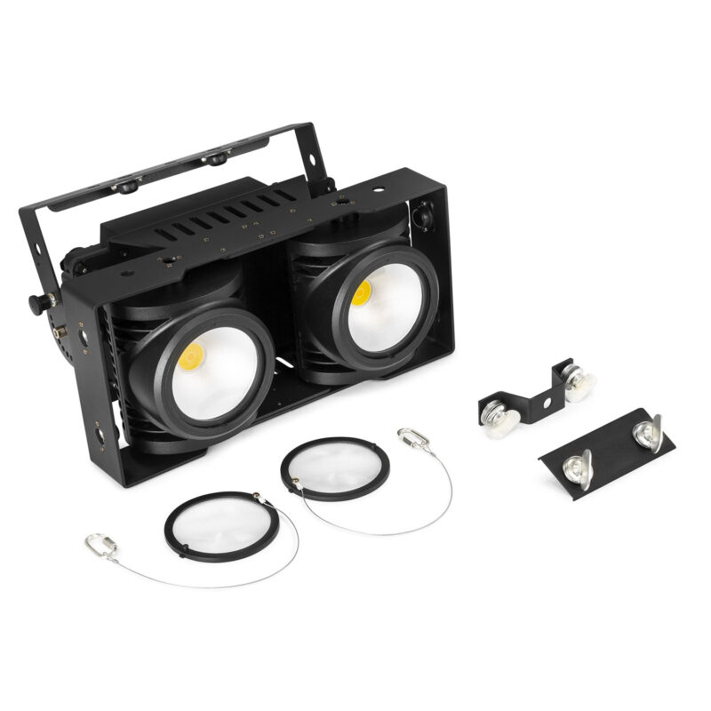 BeamZ Pro SB220IP Weatherproof Stage Blinder – IP65 2x100W WW/A