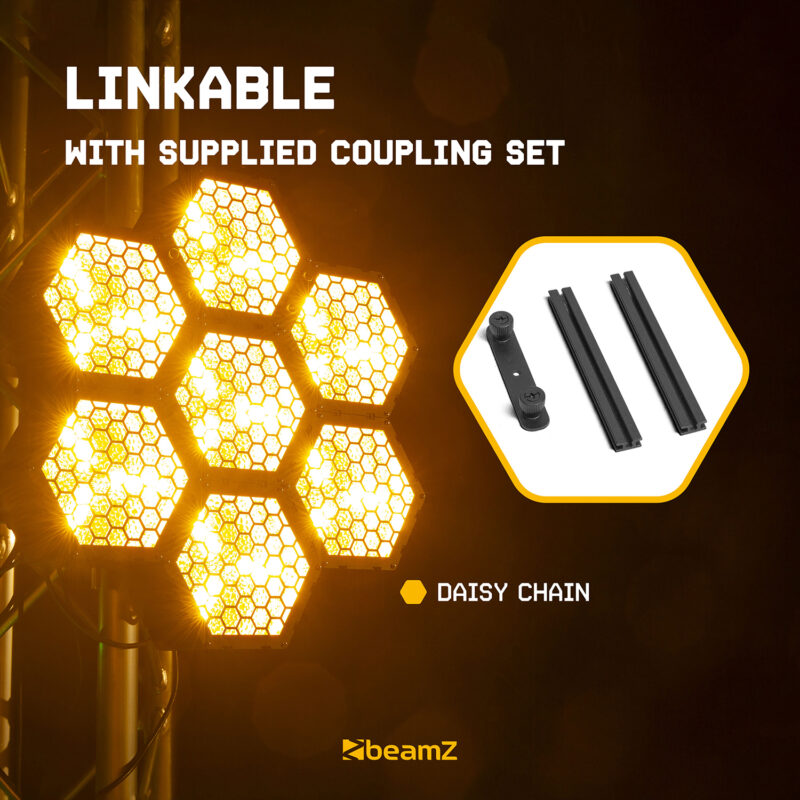 BeamZ RB90 Deco Retro Stage Blinder – 3x 30W RGB+A