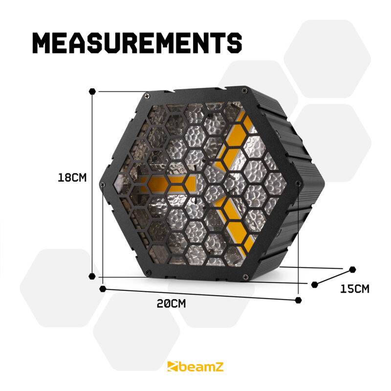 BeamZ RB90 Deco Retro Stage Blinder – 3x 30W RGB+A