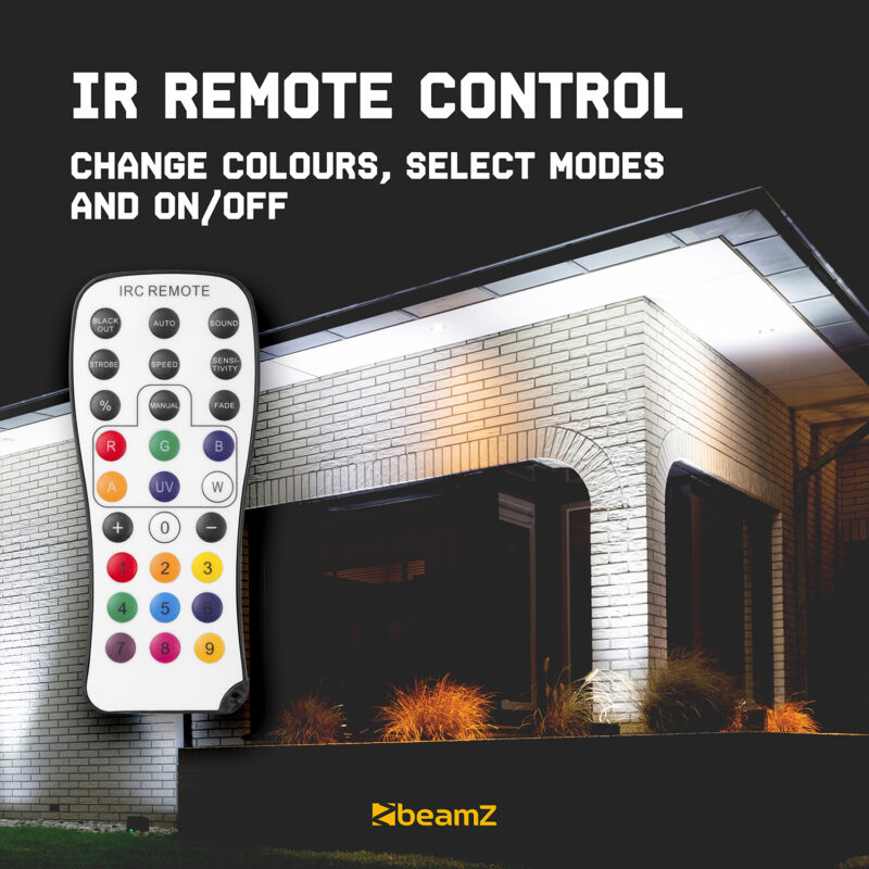 8x BeamZ BBP90W Wireless Battery Operated Uplight Pars with Soft Cases