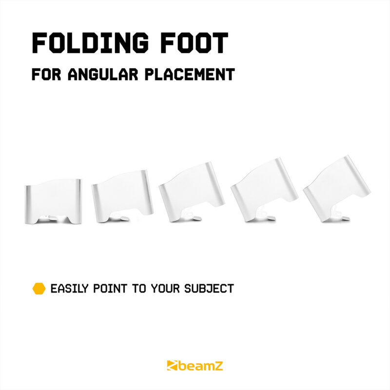 8x BeamZ BBP90W Wireless Battery Operated Uplight Pars with Soft Cases