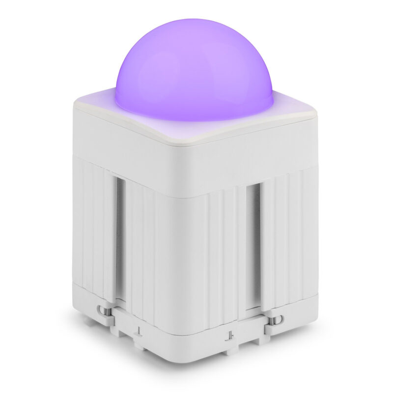 BeamZ KUBE20WH Linkable Outdoor Battery Powered Wireless Uplight, White