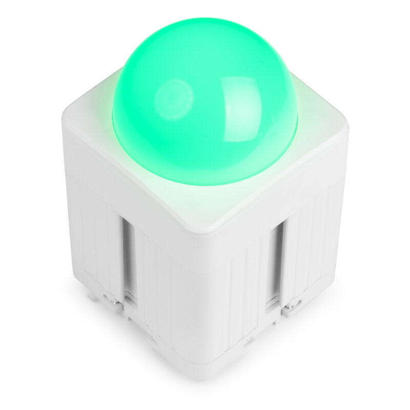 4x BeamZ KUBE20WH Linkable Outdoor Battery Powered Wireless Uplights