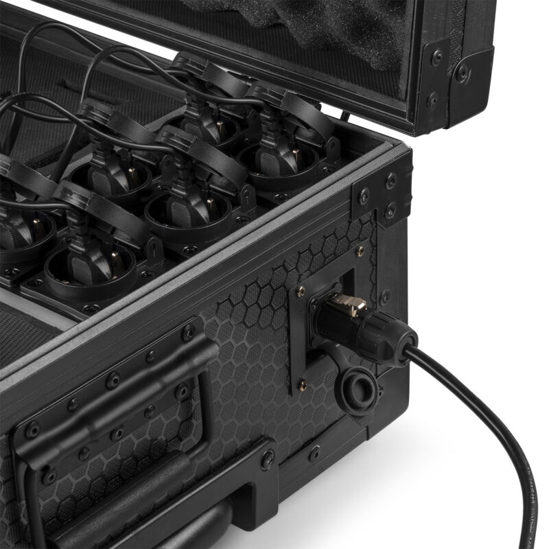 BeamZ FCC30 Charger Flightcase for 6x KUBE20 Battery Uplights