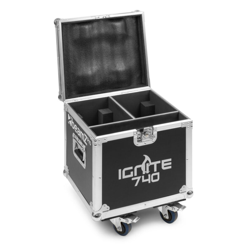 BeamZ Pro FC740I Lighting Flight Case for 2x IGNITE740