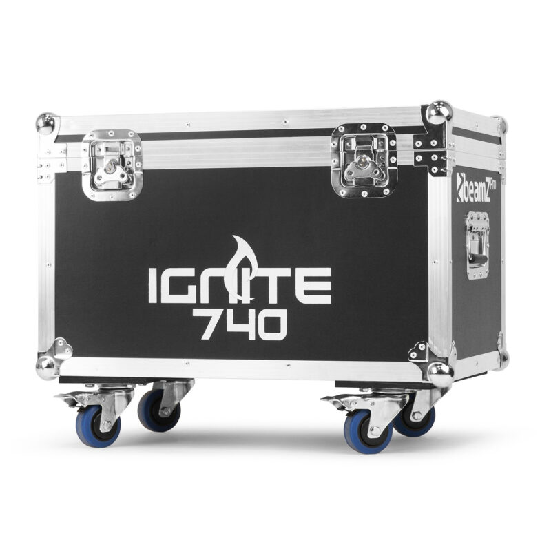 BeamZ Pro FC740I4 Lighting Flight Case for 4x IGNITE740