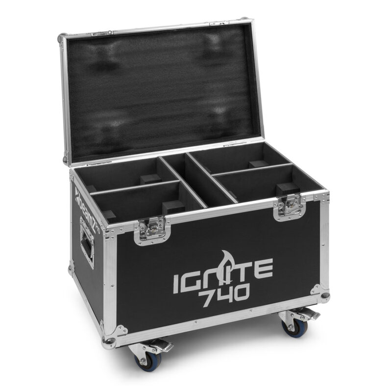 BeamZ Pro FC740I4 Lighting Flight Case for 4x IGNITE740