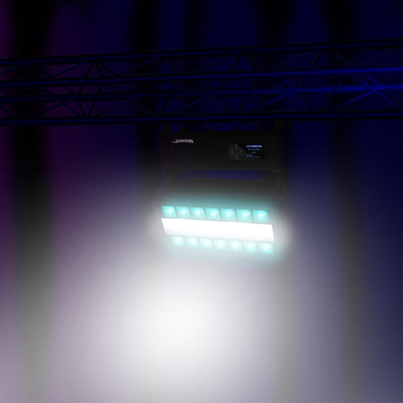 BeamZ NUKE1 Motorized LED Strobe & Beam Waterproof Wash Light