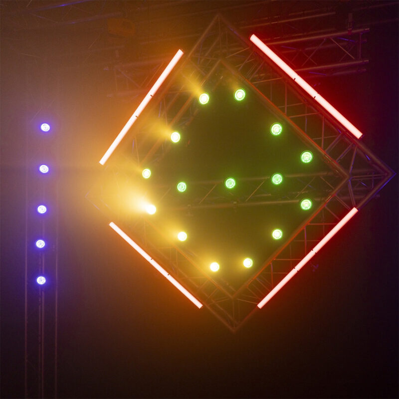 BeamZ Pro NEUTRON-DOT Linkable Hybrid LED Light – 60W