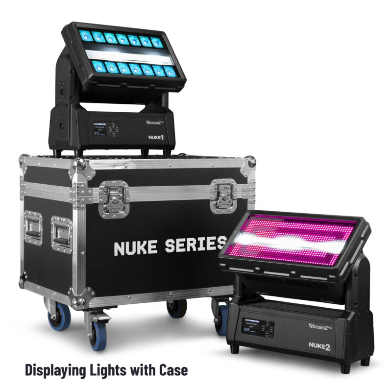 BeamZ FLCNK02 Lighting Flight Case for 2x NUKE Series