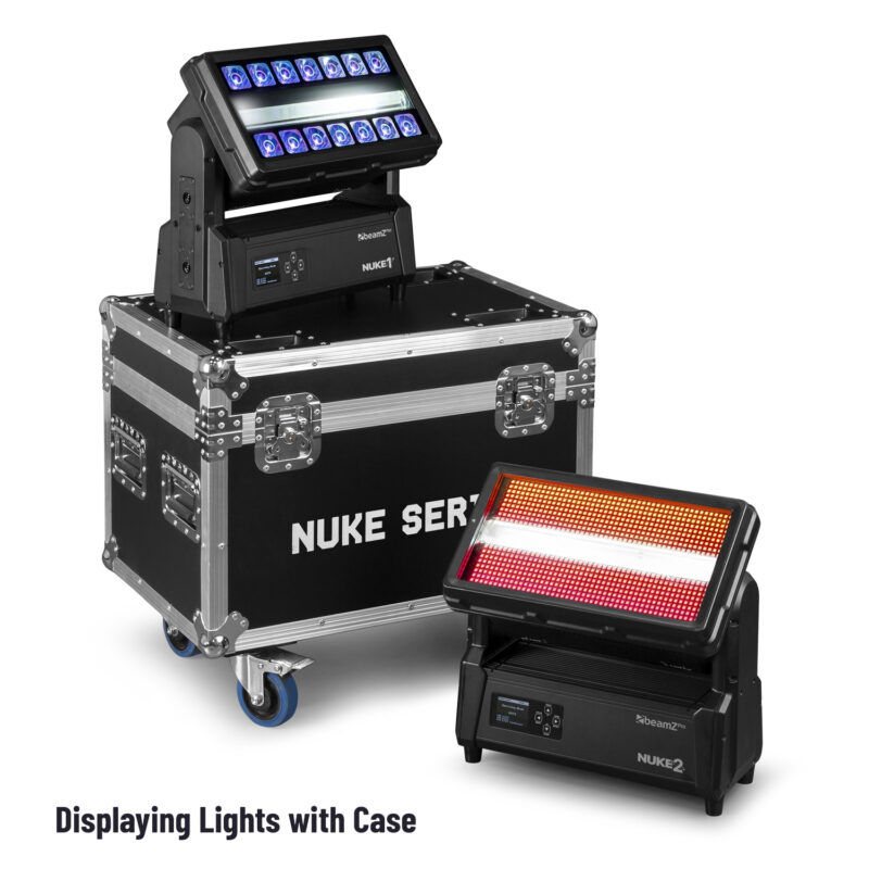 BeamZ FLCNK02 Lighting Flight Case for 2x NUKE Series
