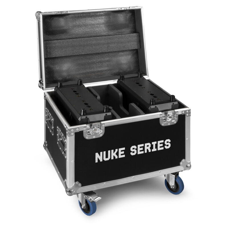 BeamZ FLCNK02 Lighting Flight Case for 2x NUKE Series