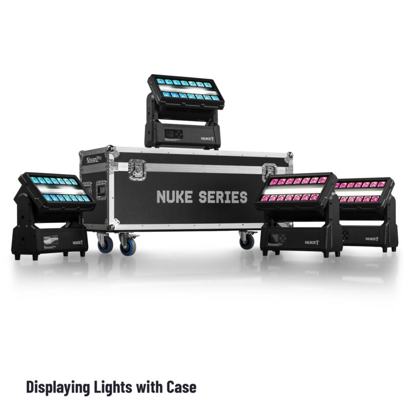 BeamZ FLCNL04 Lighting Flight Case for 4x NUKE Series
