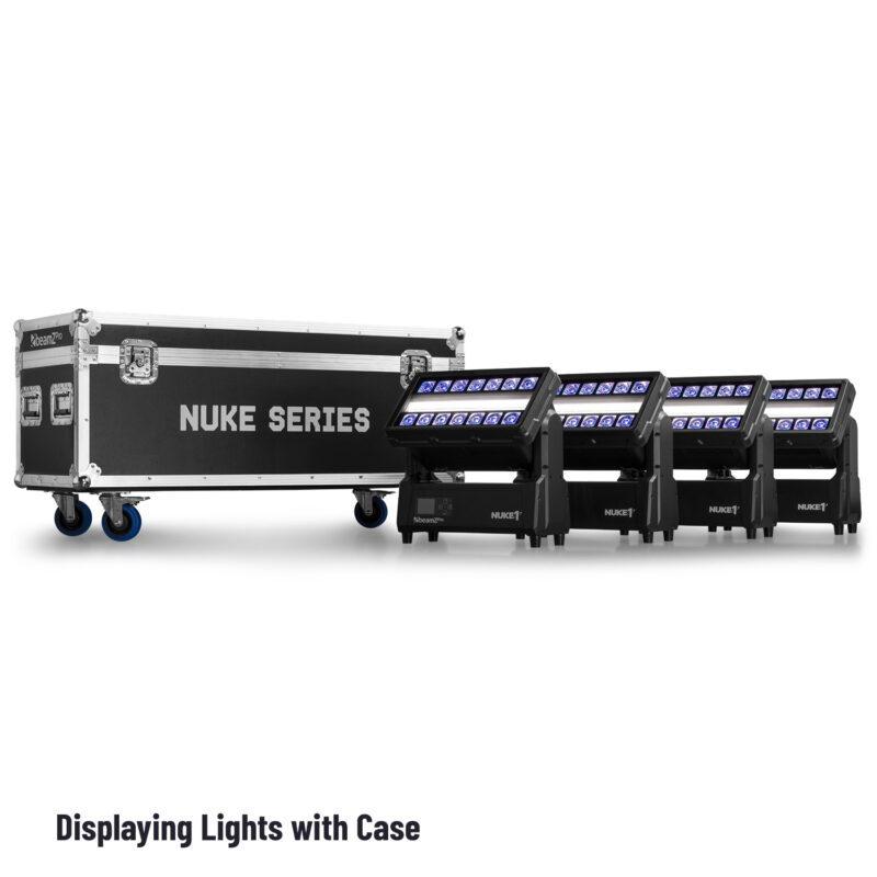 BeamZ FLCNL04 Lighting Flight Case for 4x NUKE Series