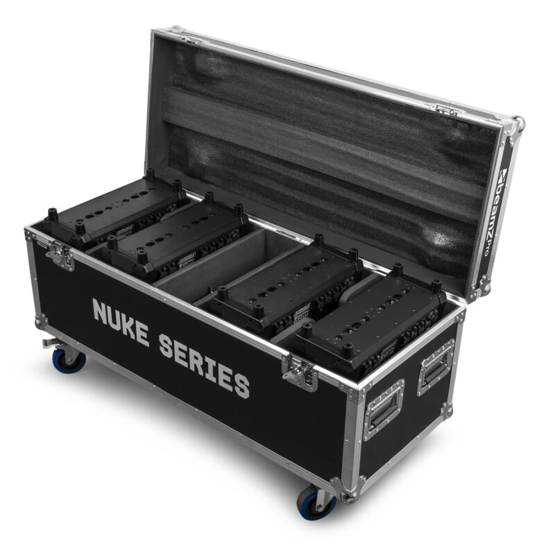 BeamZ FLCNL04 Lighting Flight Case for 4x NUKE Series