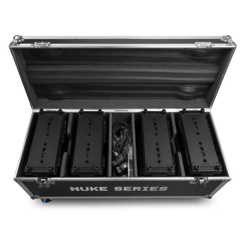 BeamZ FLCNL04 Lighting Flight Case for 4x NUKE Series