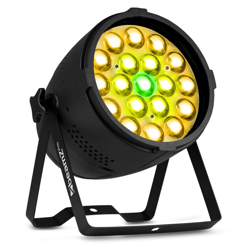 2x BeamZ Pro BAC552Z LED Par Can Lights with 19x 15W LEDs