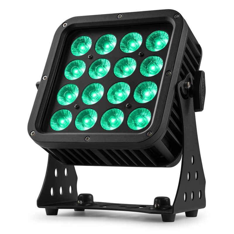 4x BeamZ Pro StarColor135 Weatherproof Lighting Fixtures – 16x 8W RGBA