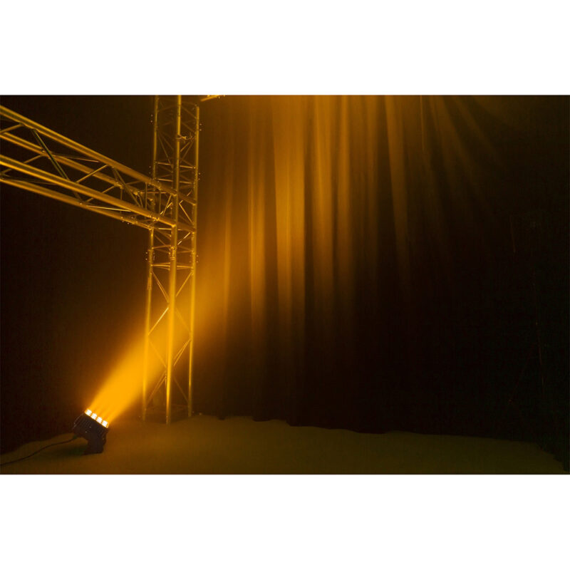 8x BeamZ Pro StarColor135 Weatherproof Lighting Fixtures & Flightcase