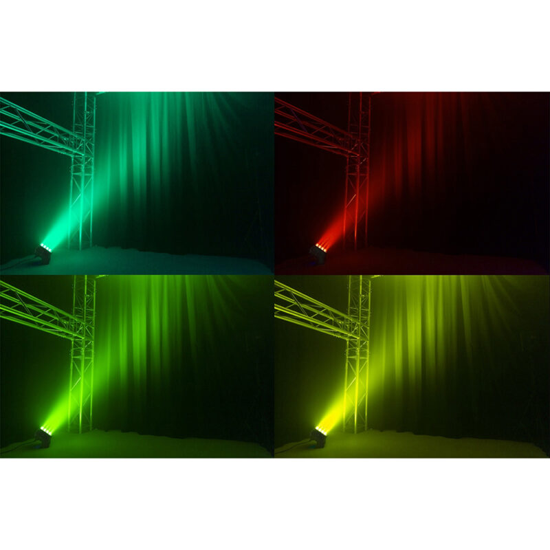 8x BeamZ Pro StarColor135 Weatherproof Lighting Fixtures & Flightcase