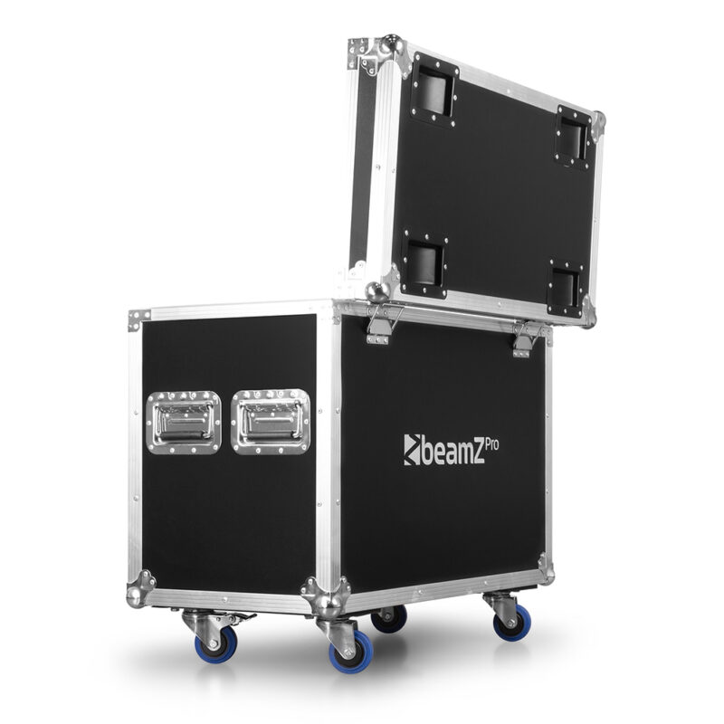Beamz Pro Lighting Flightcase For 2x NEREID120 Moving Heads