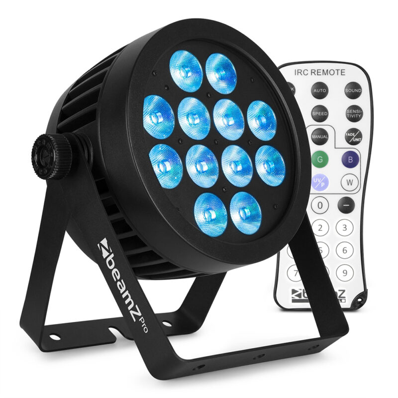 2x BeamZ Pro BWA532 Weatherproof Lighting LED Par Can – 12x 12W RGBW