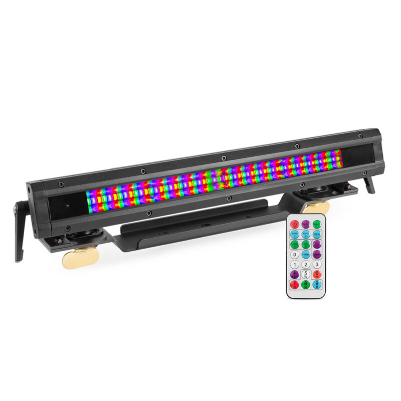 2x BeamZ Pro StarColor54 Weatherproof Lighting Bars – 54x 1W RGB