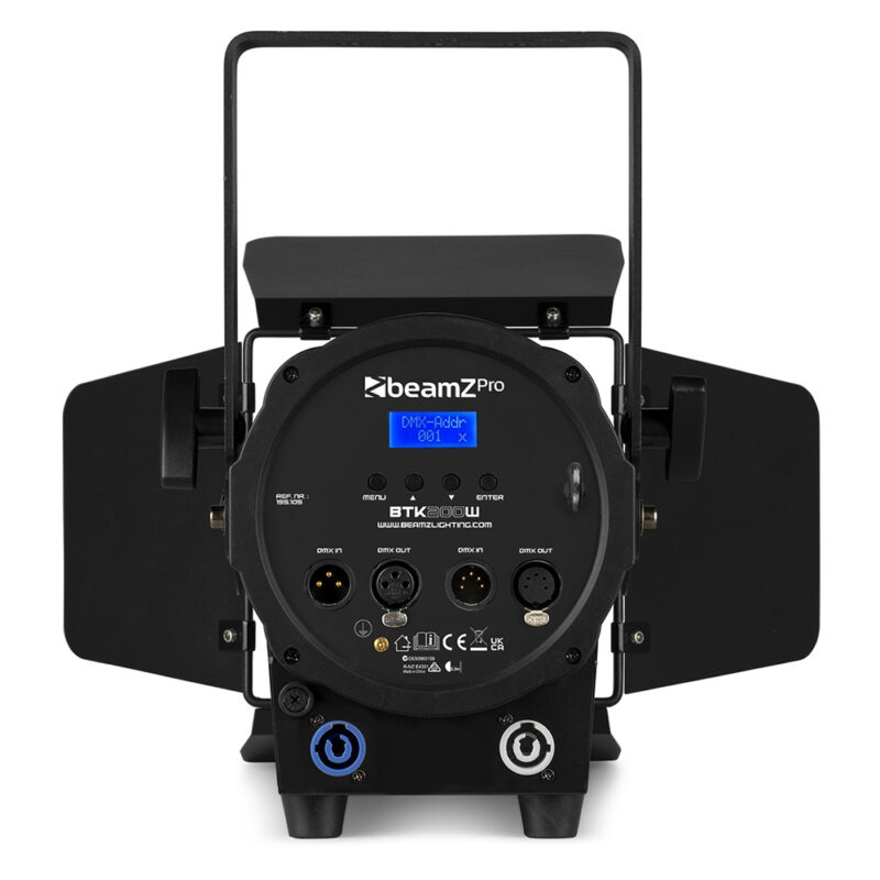 BeamZ Pro BTK200W Profile Spot Fresnel Light – 200W WW