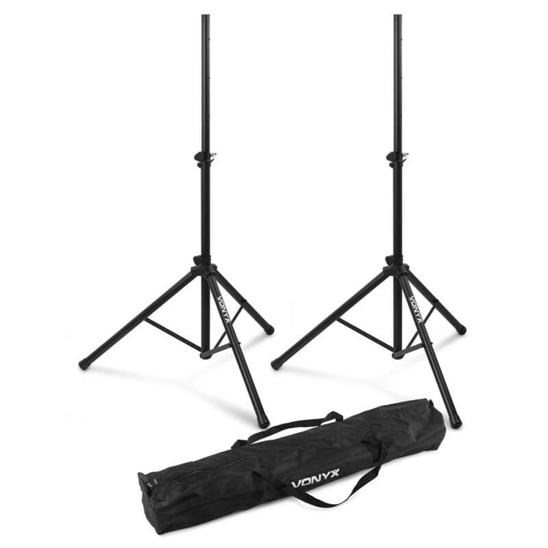 2x BeamZ SFP200 LED Softbox for TV Studio Lighting with Stands
