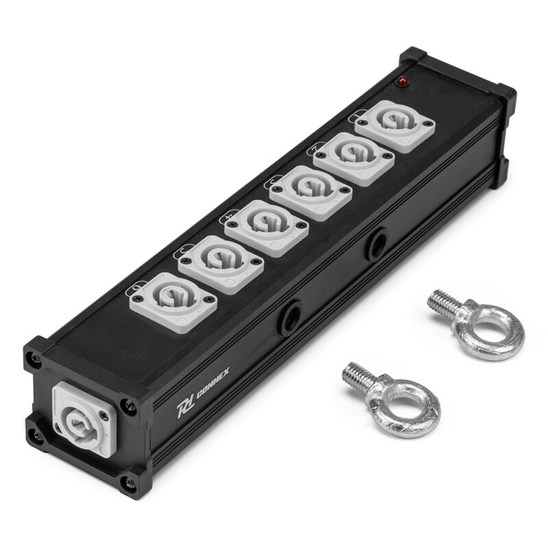 PD Connex PSB27 7-Way Compact PowerCon Splitter