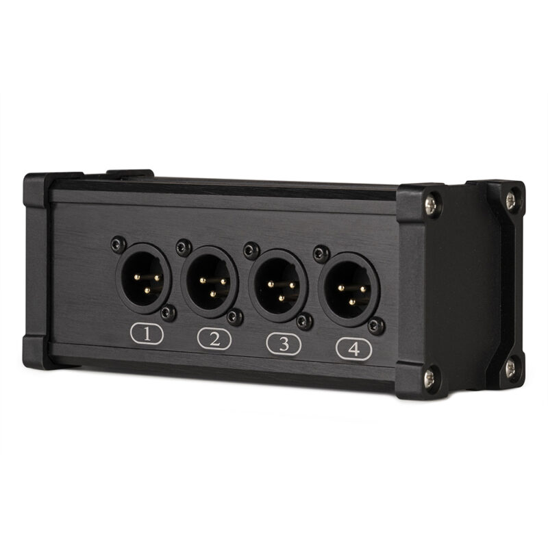 PD Connex CX185 RJ45 to XLR Male MultiCore DMX Splitter Box