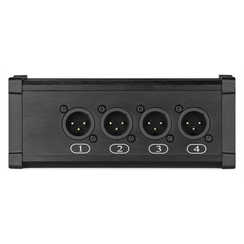 PD Connex CX185 RJ45 to XLR Male MultiCore DMX Splitter Box