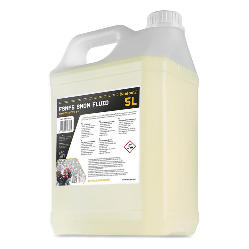 BeamZ FSNF5 Snow Machine Fluid Concentrated 5L