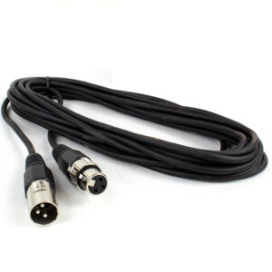 2x PD Connex CX100-6 DMX Cable 6m Male to Female XLR 120 Ohm