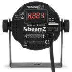 4x BeamZ SlimPar30 LED Par Can Light Package with Floor Stands