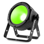 4x BeamZ COB30RGB LED Flat PAR Can Light with Floor Stands