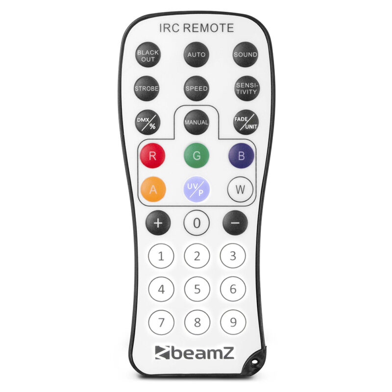 4x BeamZ COB30UV UV LED Par Can Cannons with Floor Stands