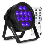 2x BeamZ PRO BWA534 Weatherproof LED Par Can Light – IP65 – 12x15W