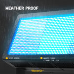 4x BeamZ Pro COB150WW COB LED Par Can – 150W Warm White
