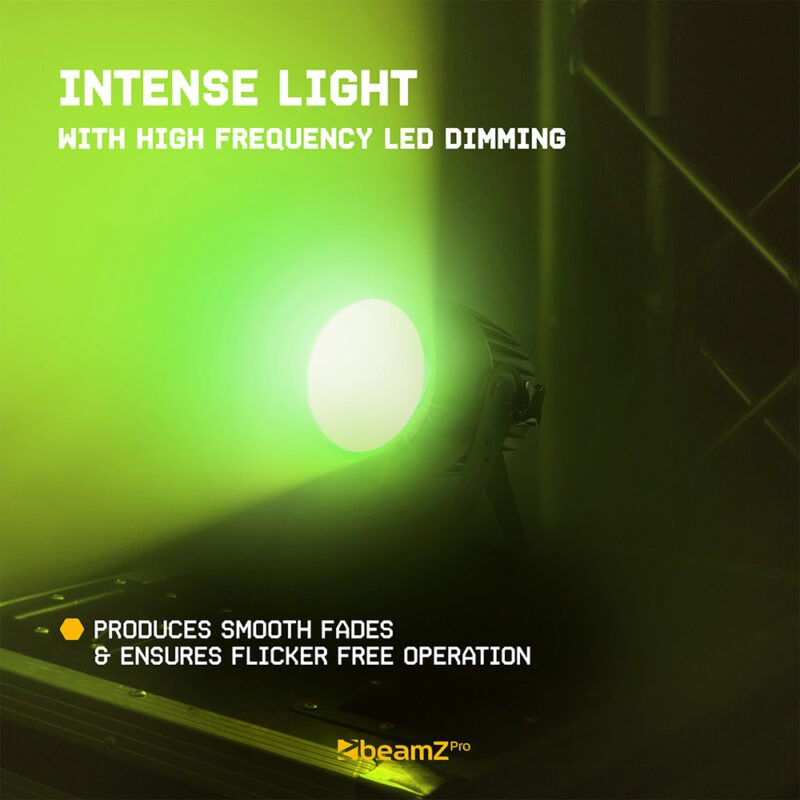 4x BeamZ Pro COB150RGBW COB LED Par Can – 150W RGBW