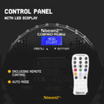 4x BeamZ Pro COB150RGBW COB LED Par Can – 150W RGBW