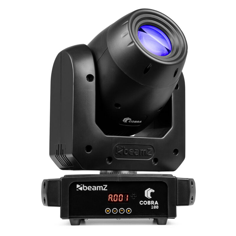 BeamZ Cobra 100 LED Moving Head Spot with Prism